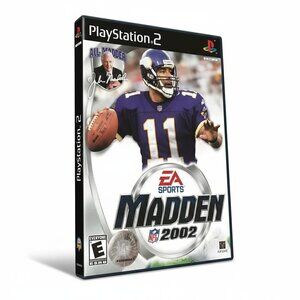 Madden NFL 2002 (PlayStation 2, PS2) – Complete with Game Disc & Manual
